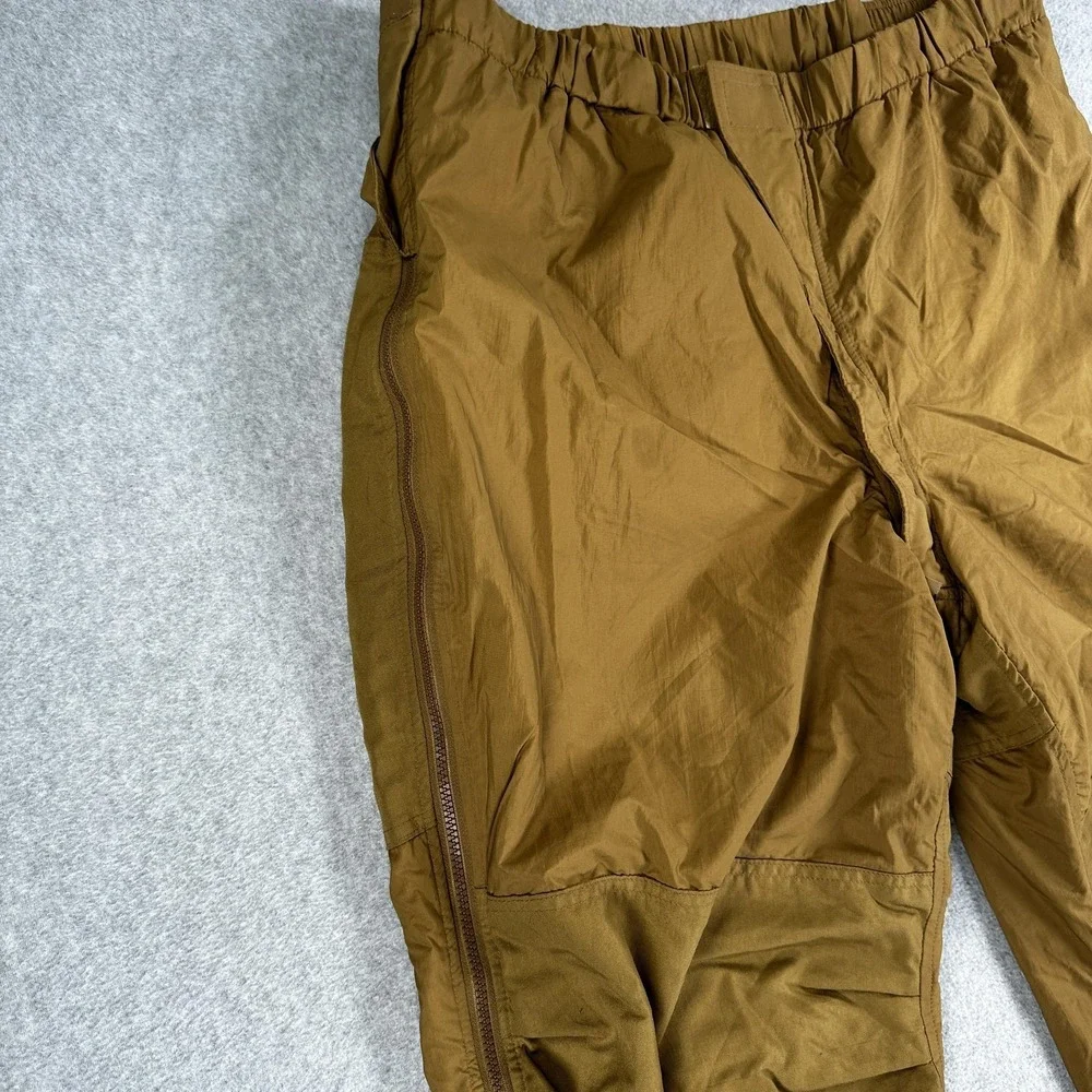 USMC Snow Pants Mens Medium Brown Primaloft Extreme Cold Military